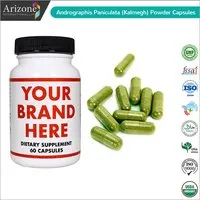 Andrographis Paniculata Powder Capsules / Kalmegh Capsules
