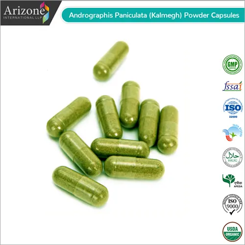 Andrographis Paniculata Powder Capsules / Kalmegh Capsules